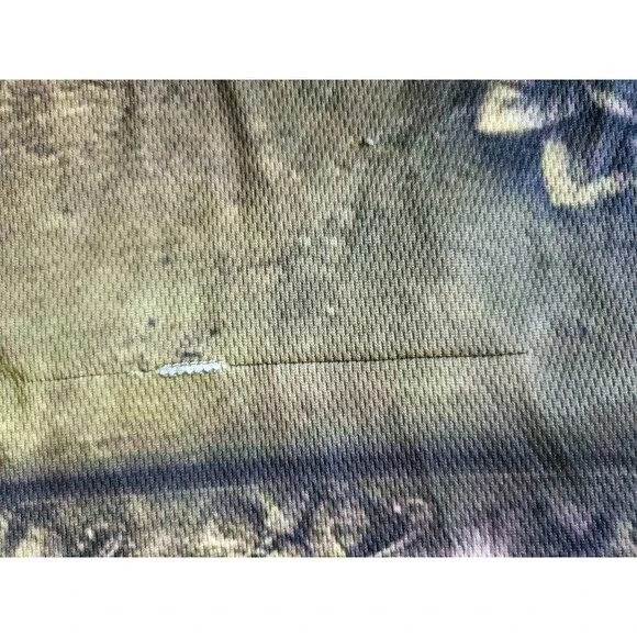 Twin Kittens T-Shirt Men's Large Green Short Sleeve - Picture 4 of 6